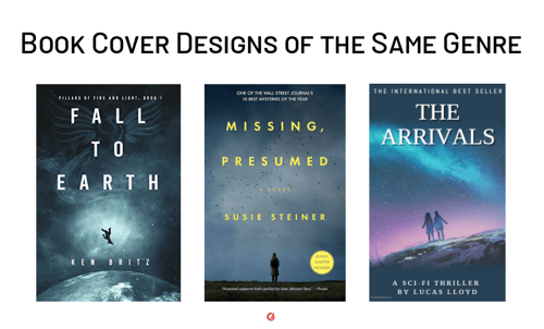 book cover design similarities